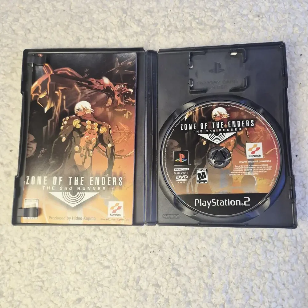 Zone of the Enders: The 2nd Runner PS2 Sony PlayStation 2 CIB w Manual – Tested